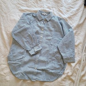 Madewell oversized tunic shirt